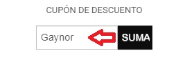 ?Como usar el codigo de descuento Dorothy Gaynor?